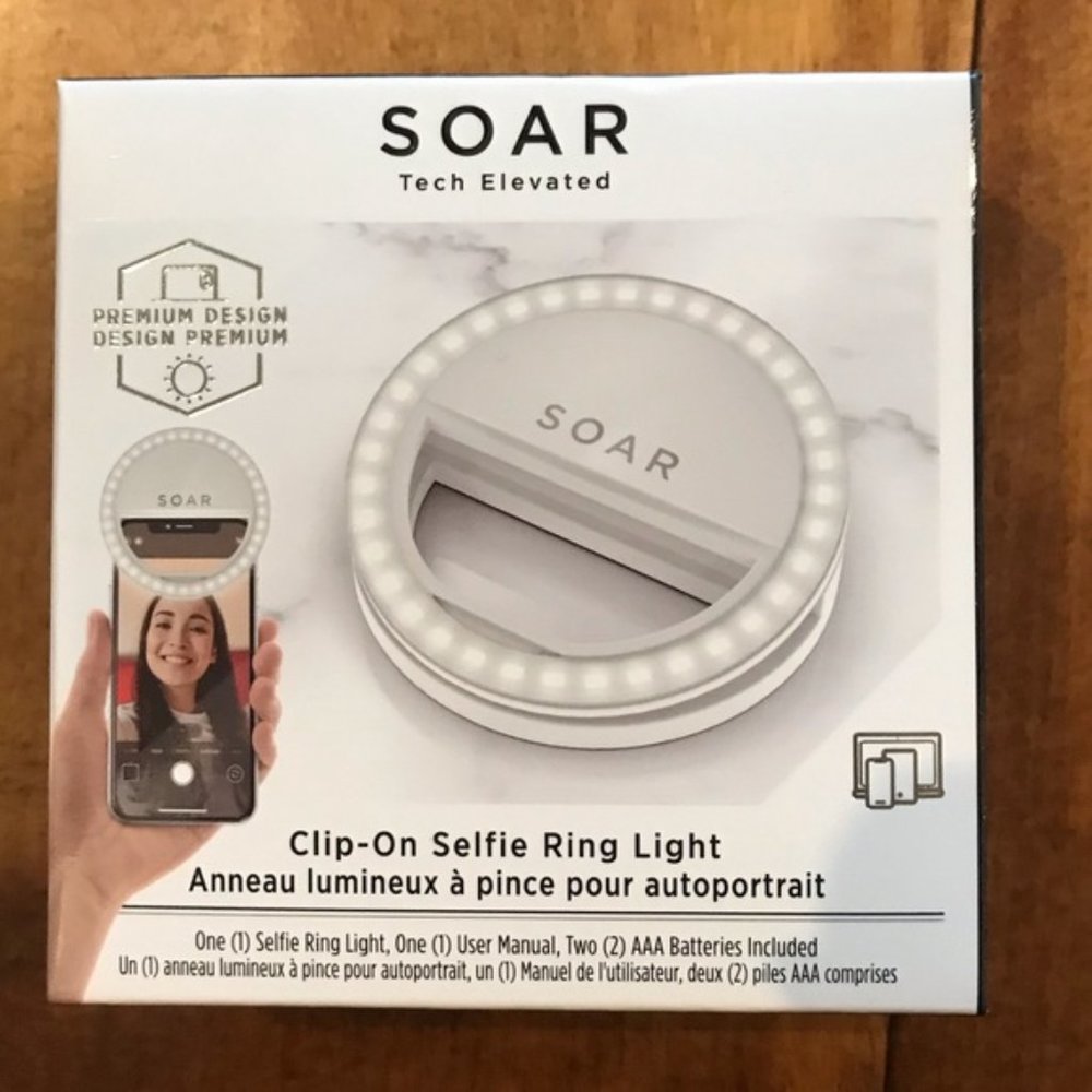 SOAR Tech Elevated Clip-on Ring Light